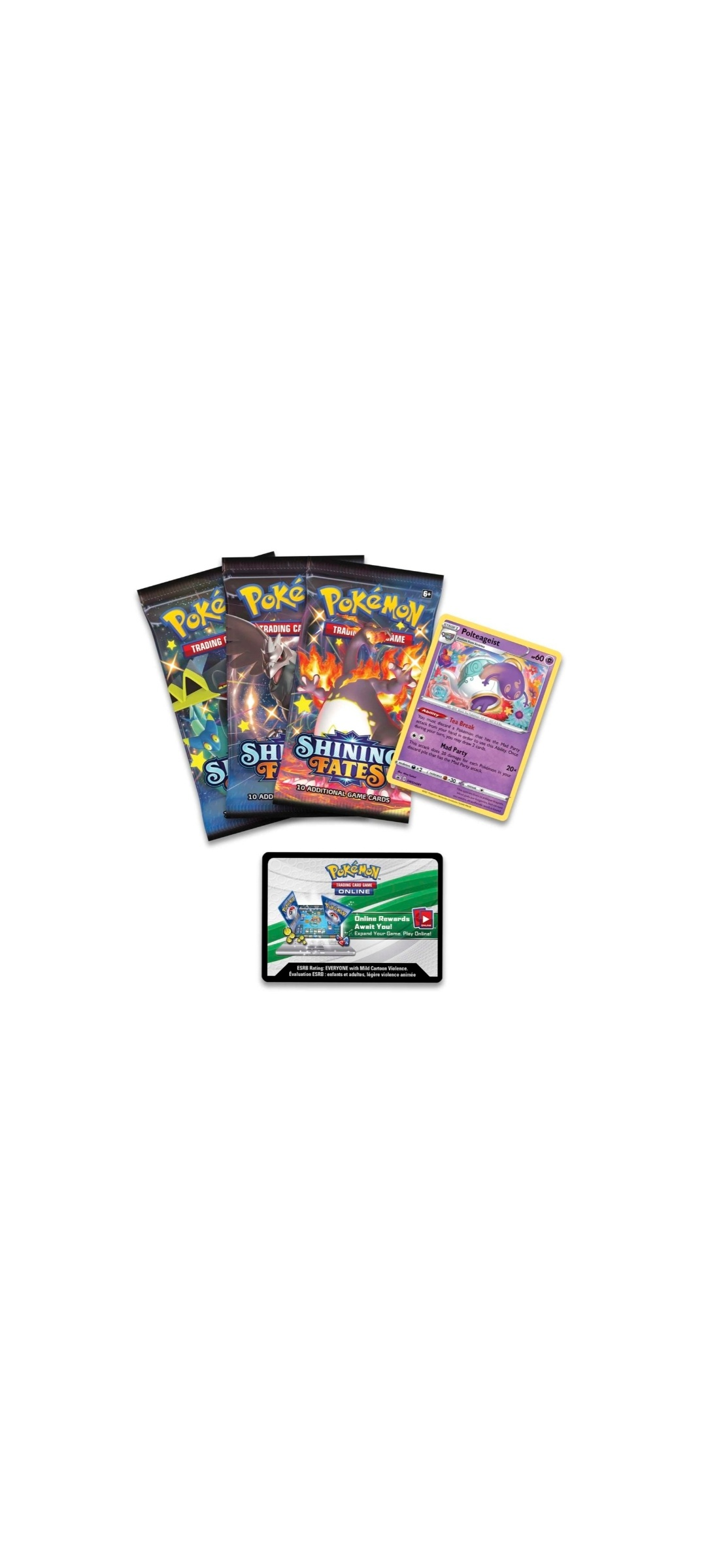 Pokémon TCG - Shining Fates - Mad Party - Polteageist 2021 - 2