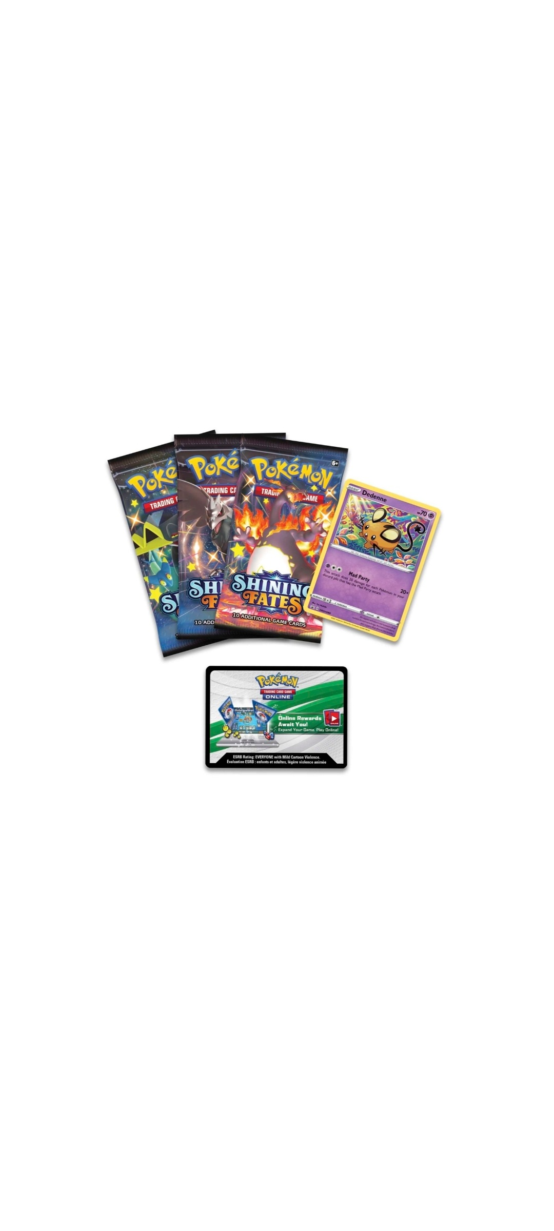 Pokémon TCG - Shining Fates - Mad Party - Dedenne 2021 - 2