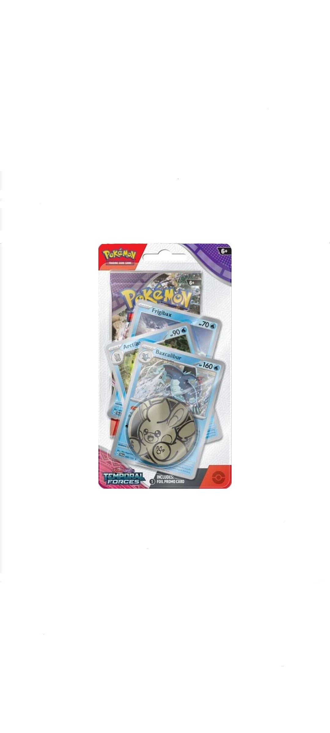 Pokémon TCG - Temporal Forces - Premium Checklane Blister -  Baxcalibur 2024