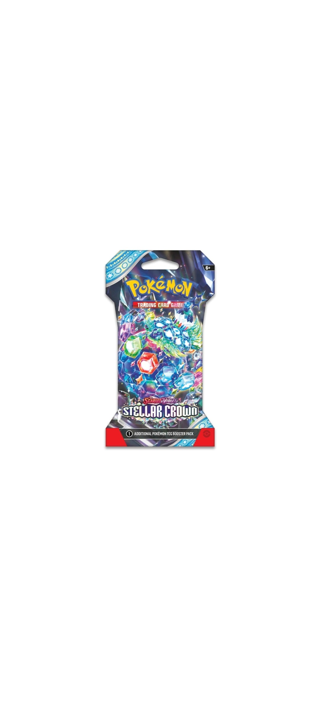 Pokemon TCG - Scarlet & Violet - Stellar Crown - Sleeved Booster Pack - Englisch 2024 - 2