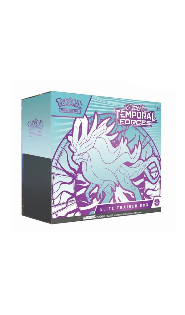 Pokemon TCG - Scarlet & Violet - Temporal Forces - Elite Trainer Box Flutter Mane 2024 - 1