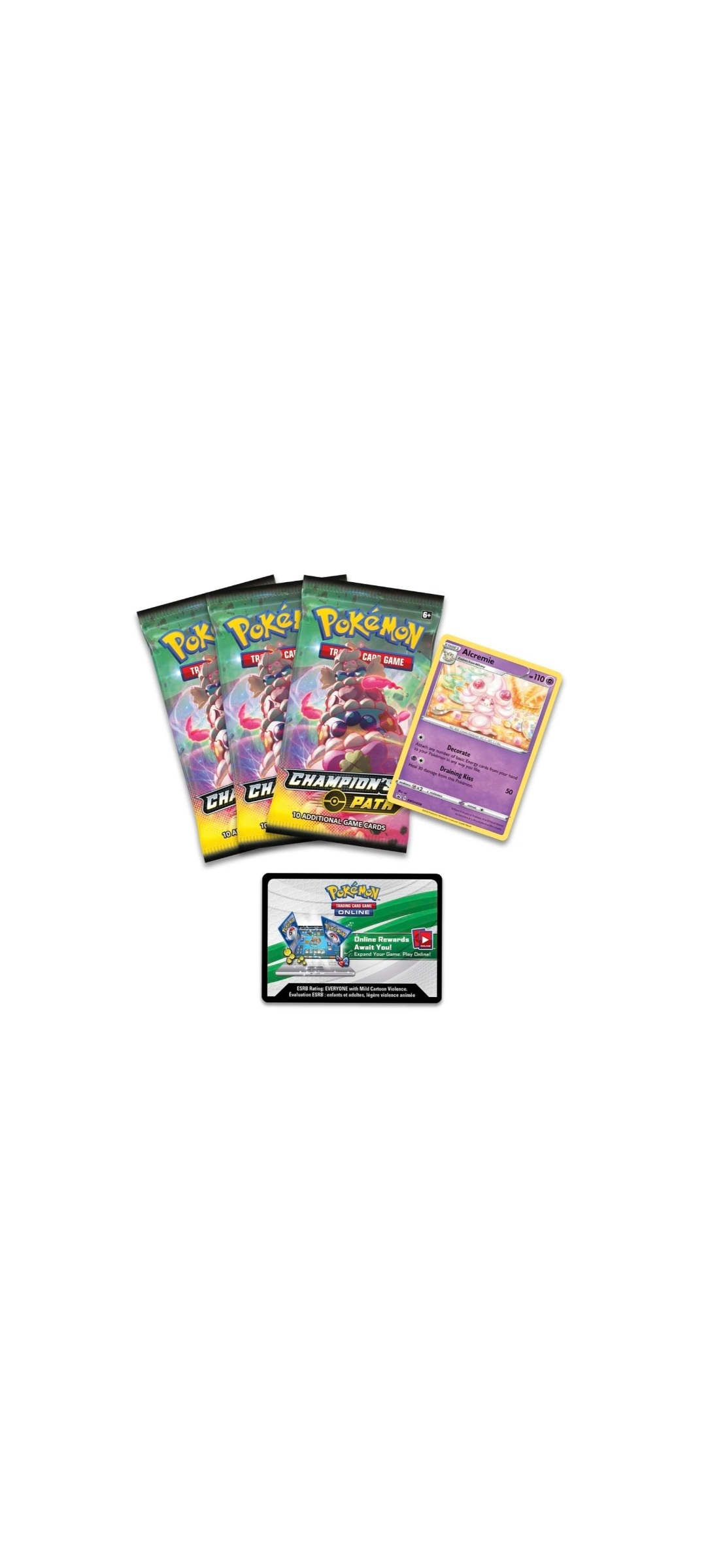 Pokémon TCG - Champion`s Path - Spikemuth Gym - Ballonlea Gym - Alcremie 2020 - 2