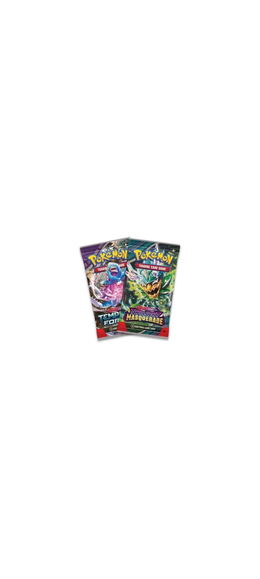 Pokemon TCG - Scarlet & Violet - Two Pack Blister - Eraser 2024 - Englisch - 1