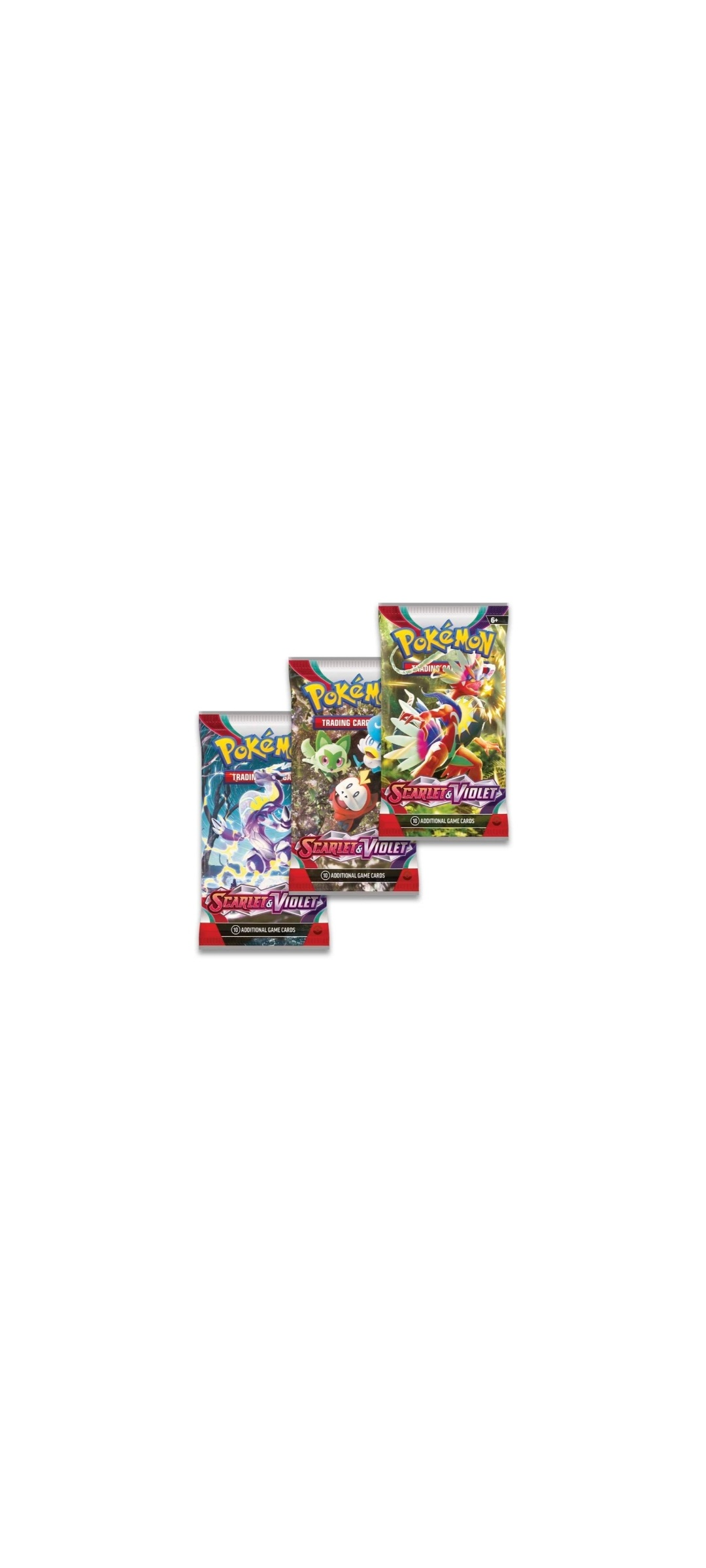 Pokemon TCG - Scarlet & Violet - Base Set - Three Pack Blister - Englisch 2023 - 1