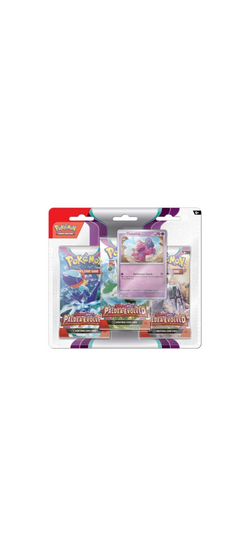 Pokemon TCG - Scarlet & Violet - Paldea Evolved - Three Pack Blister - Tinkatink - Englisch 2023