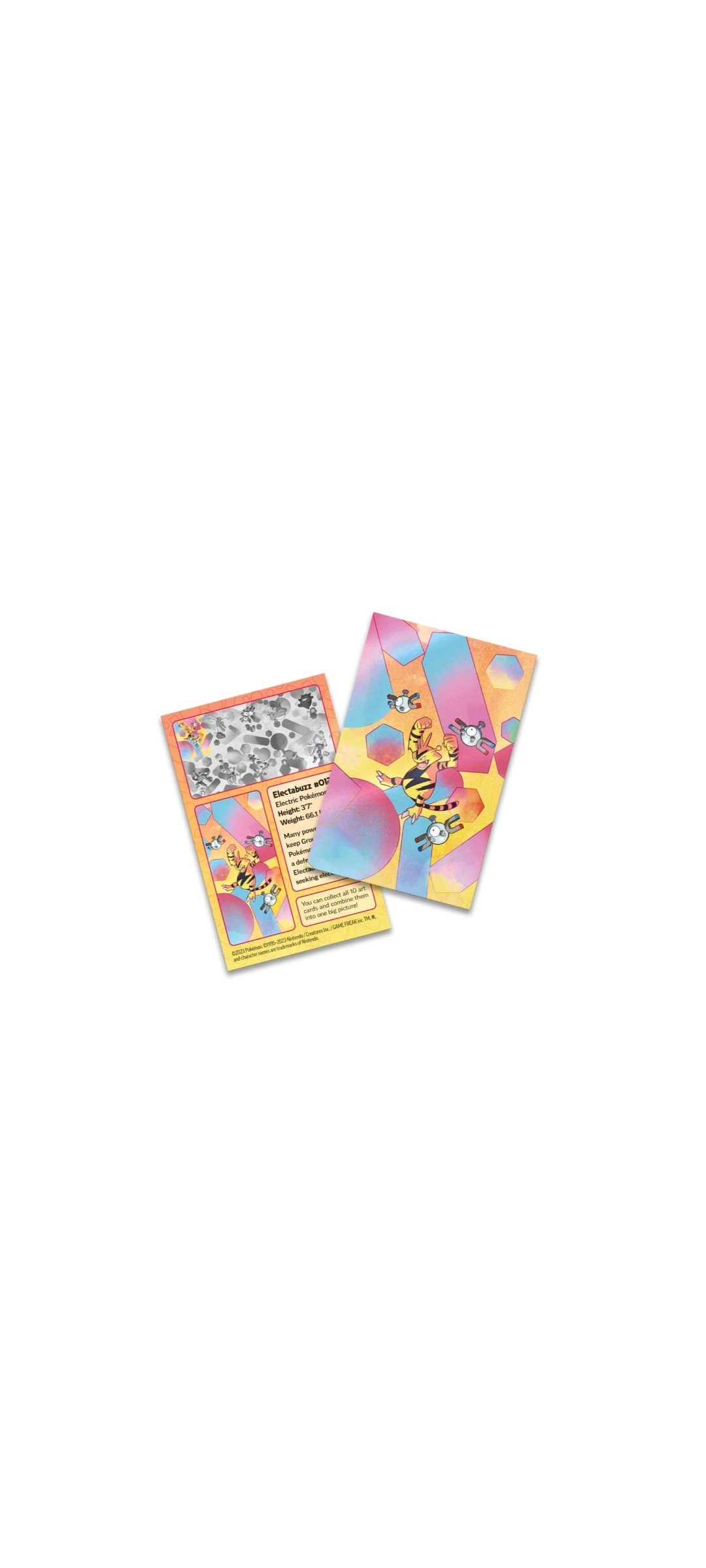 Pokemon TCG - Scarlet & Violet - 151 - Mini Tin - Electabuzz & Magnemite 2023 - 2