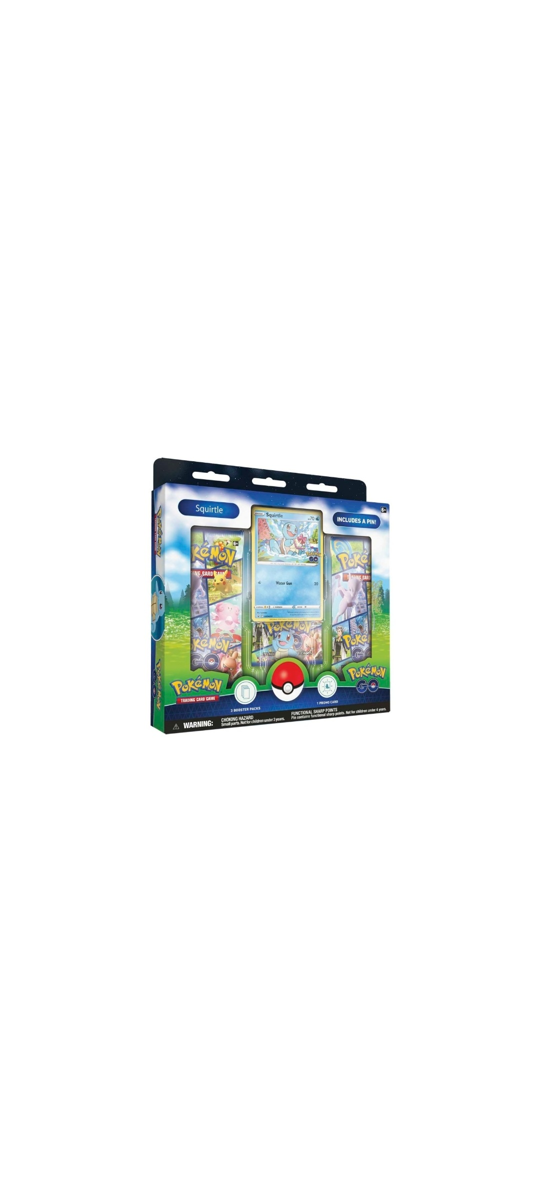 Pokémon TCG - Pokémon GO - Pin Collection - Squirtle 2022 - 1
