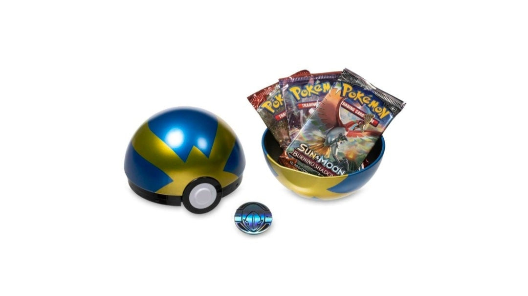 Pokémon TCG - Sun & Moon - Pokéball Spring - Quick Ball Tin 2022 - 2