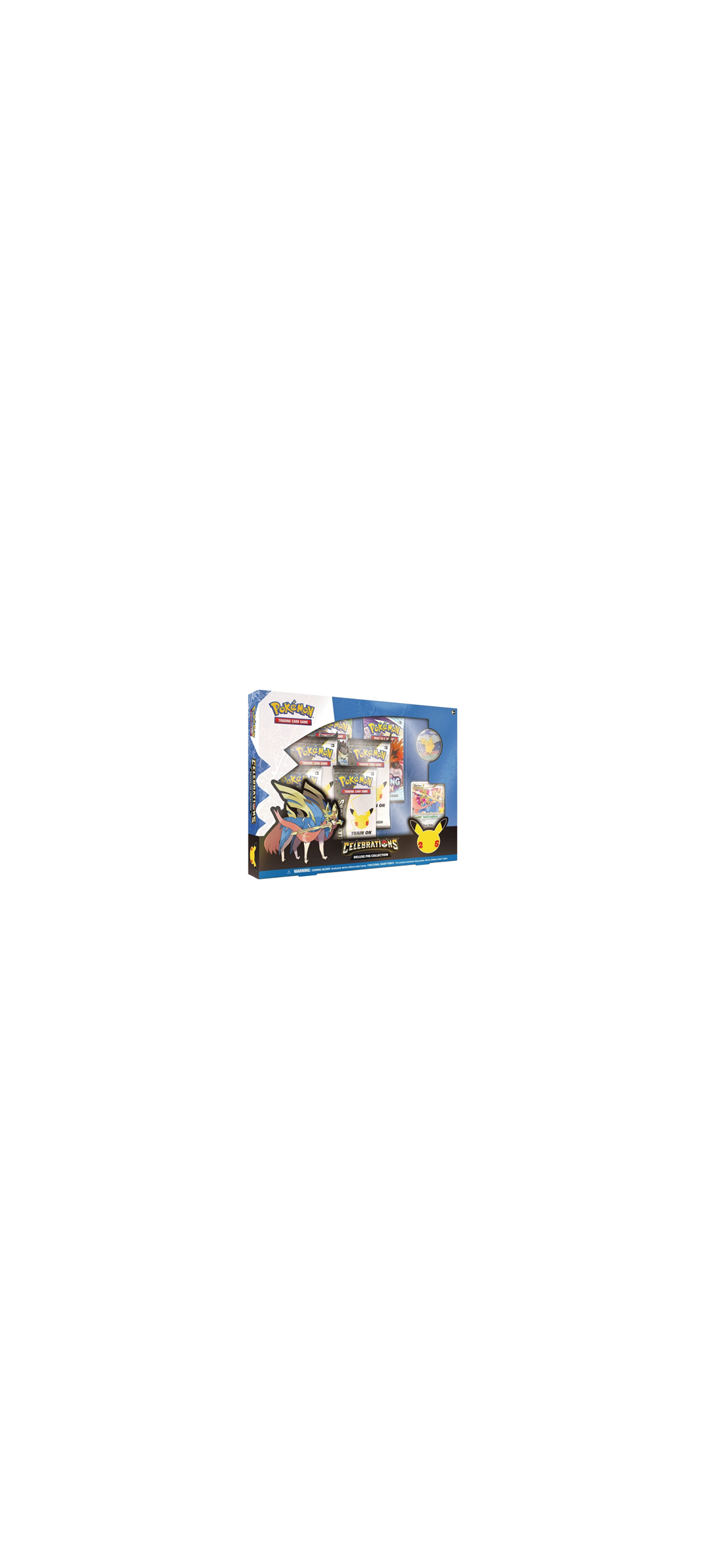 Pokemon TCG - 25th Anniversary - Celebrations - Deluxe Pin Collection - Englisch 2021 - 1