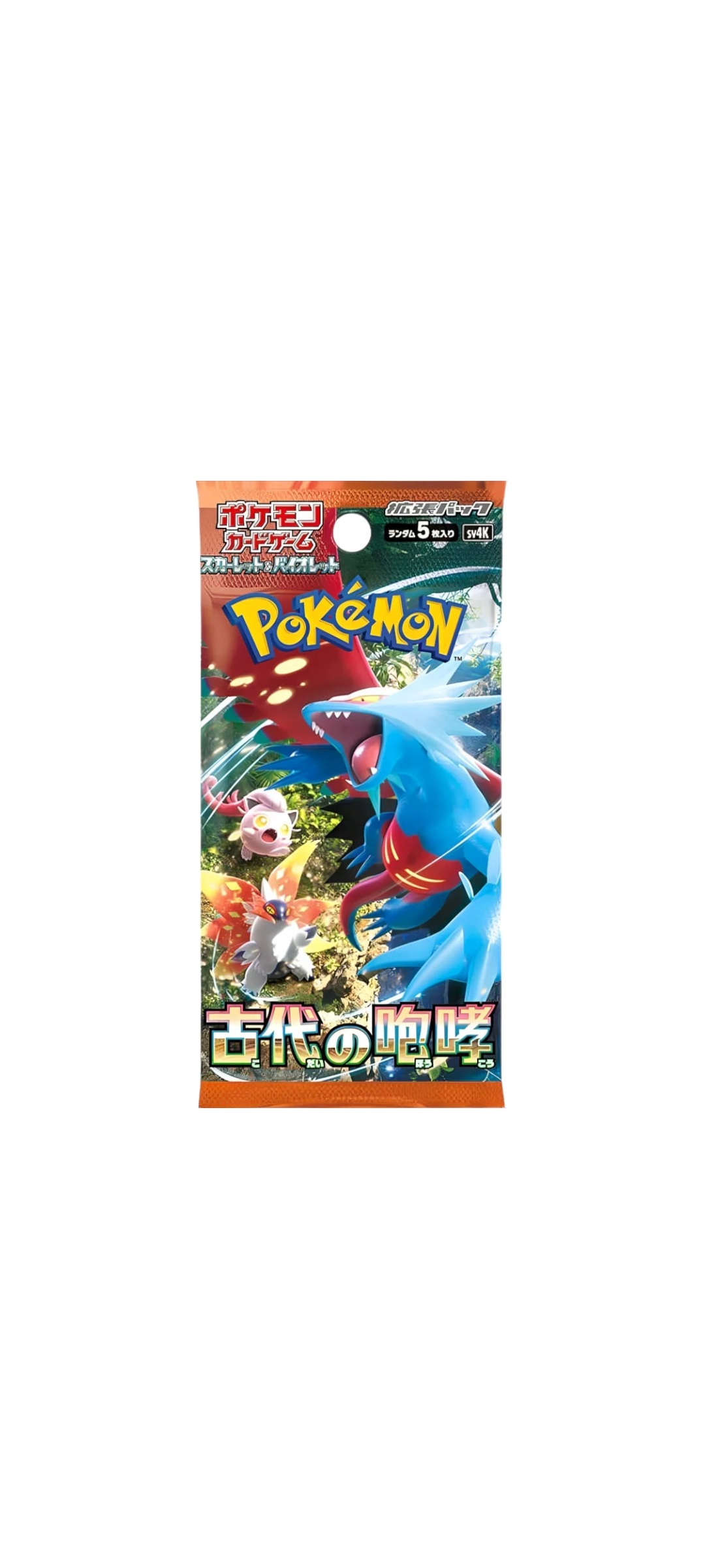 Pokemon TCG - Scarlet & Violet - Anicient Roar - Booster Pack (sv4k) - Japanisch 2023