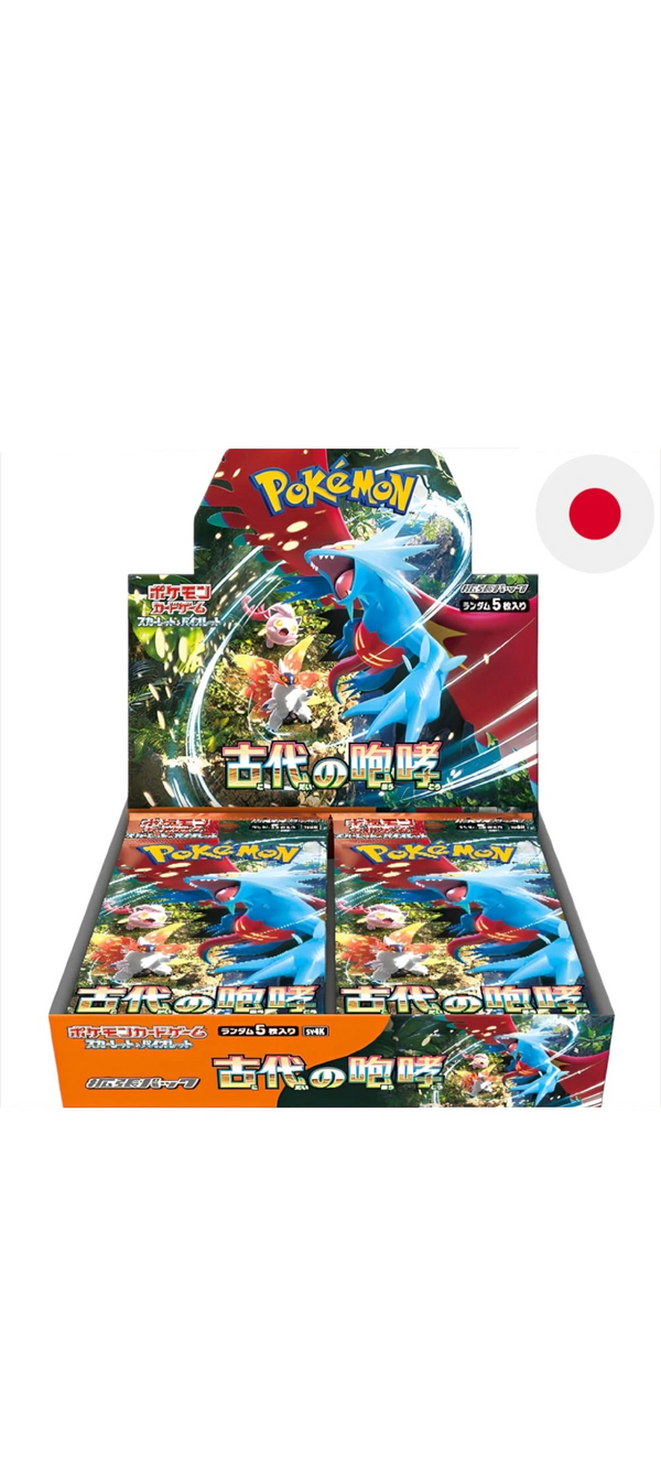 Pokemon TCG - Scarlet & Violet - Anicient Roar - Display (sv4k) - Japanisch 2023