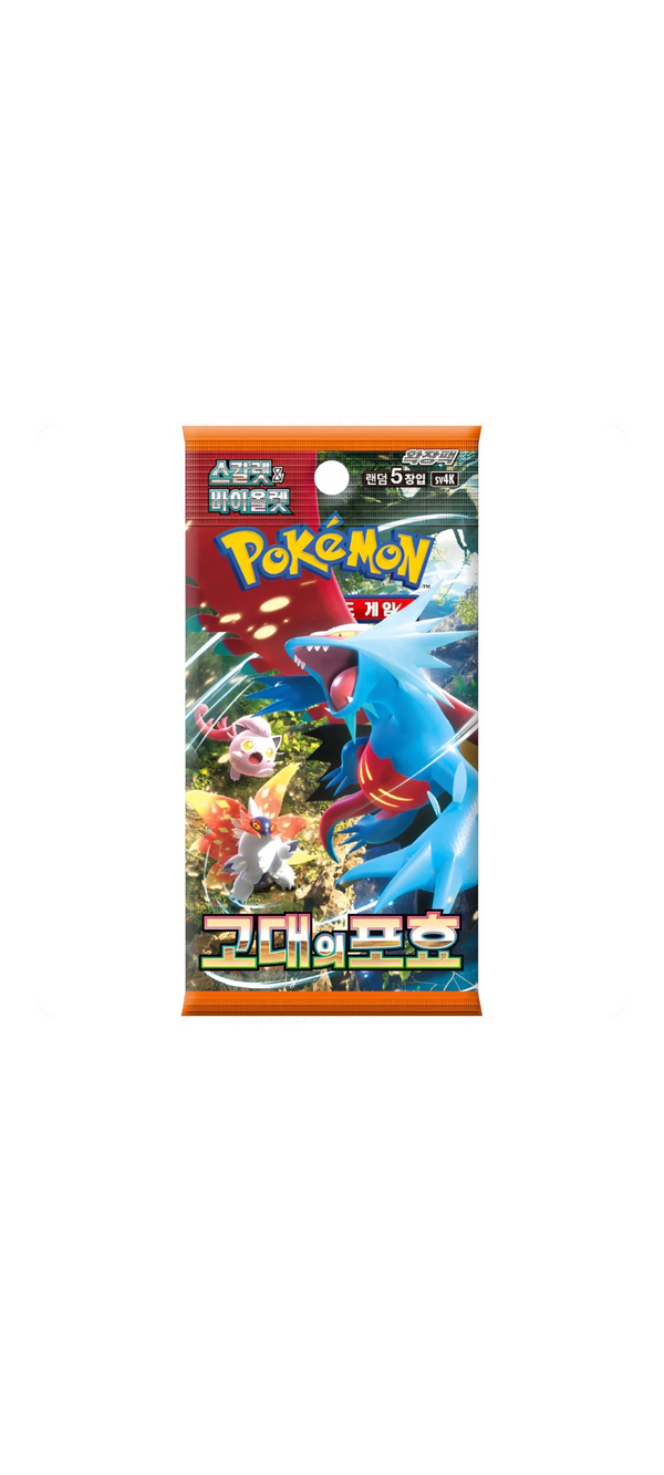 Pokemon TCG - Anicient Roar Booster (sv4K) Koreanisch