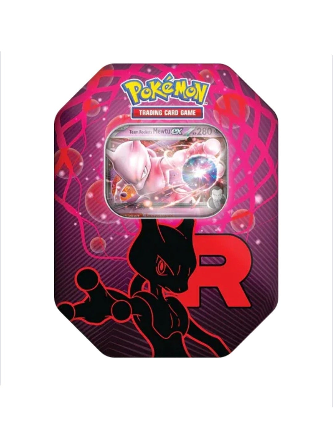 Pokemon TCG - Fall Ex Tin Team Rocket Mewtu DE