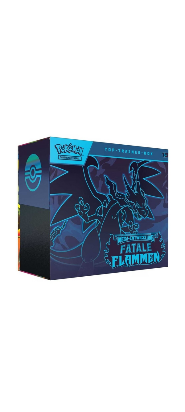 Pokemon TCG - Mega Entwicklung - Fatale Flammen - Top Trainer Box 2025 - 1