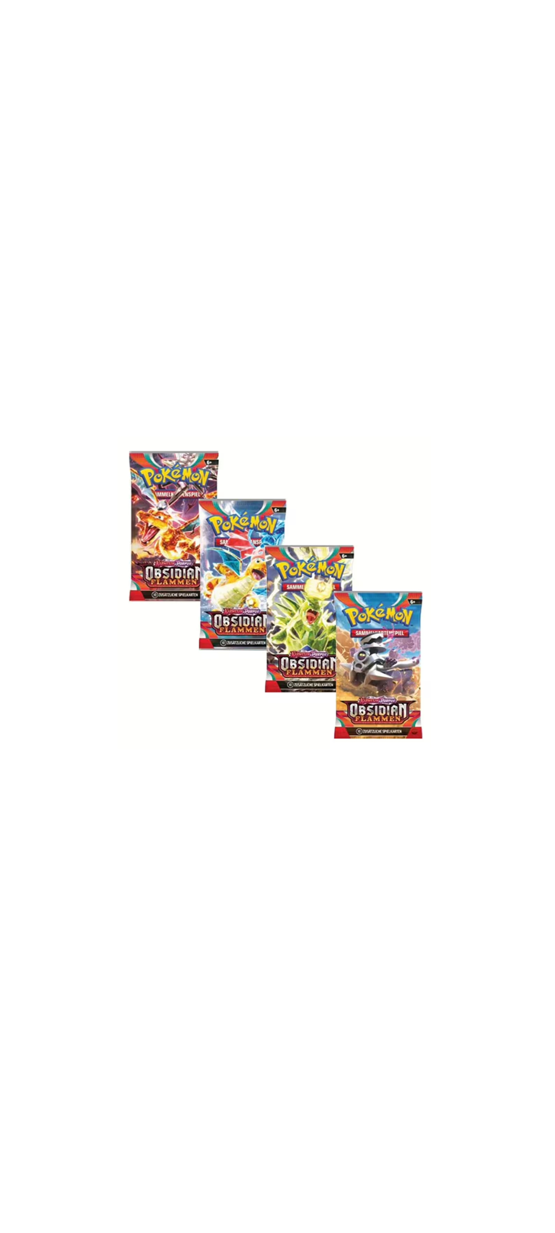 Pokemon TCG - Karmesin & Purpur - Obsidian Flammen - Booster Pack - Deutsch 2024 - 1