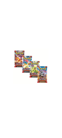 Pokemon TCG - Karmesin & Purpur - Obsidian Flammen - Booster Pack - Deutsch 2024 - 1