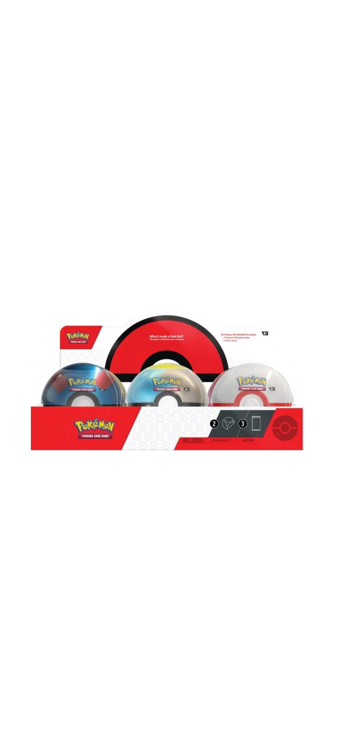 Pokemon TCG - Karmesin & Purpur - Pokeball Tin - Set Deutsch 2024