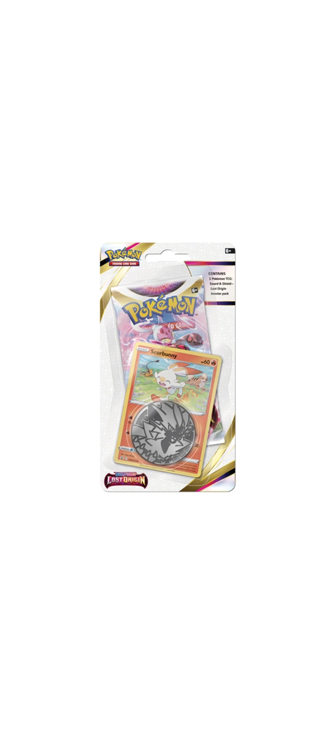 Pokémon TCG - Lost Origin - Checklane Blister - Scorbunny 2022