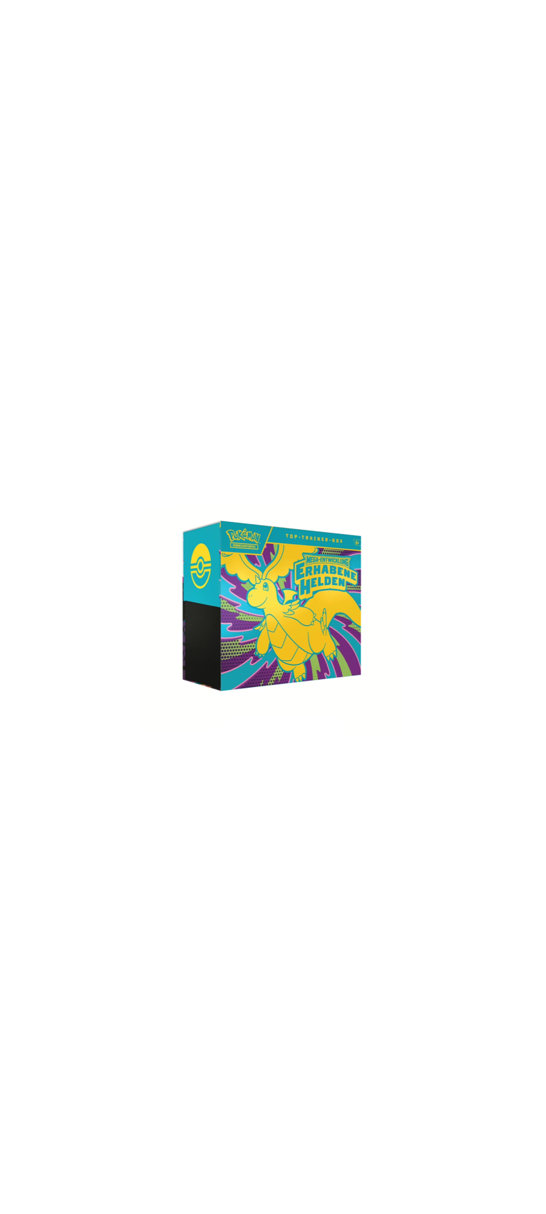 Pokemon TCG - Mega Entwicklung - Erhabene Helden - Top-Trainer-Box - Deutsch 2026 - 1