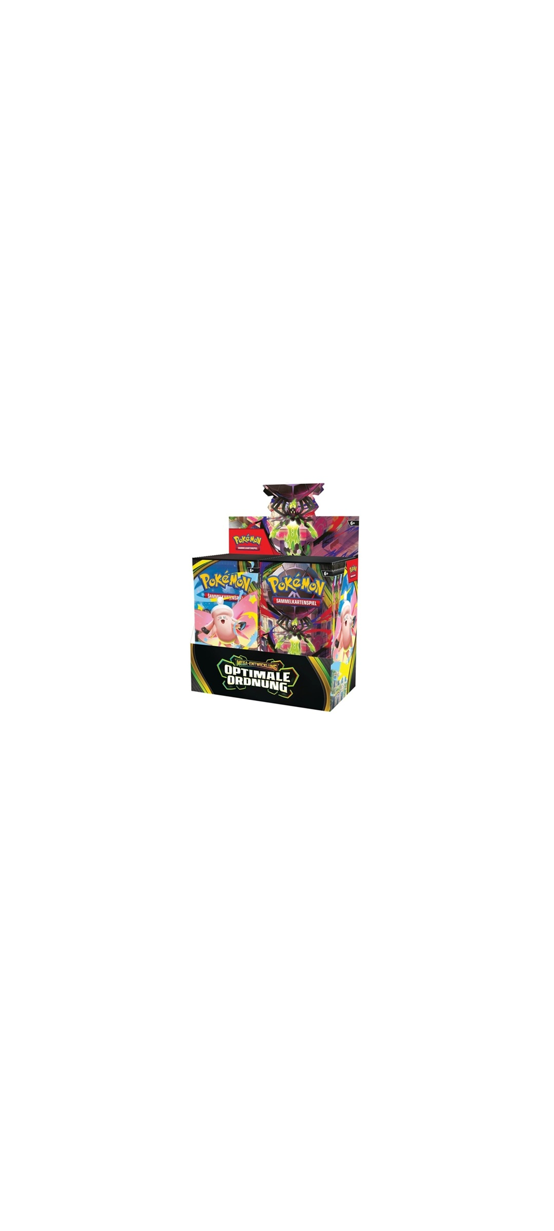 Pokemon TCG - Mega Entwicklung - Optimale Ordnung - 36er Display - Deutsch 2026 - 1