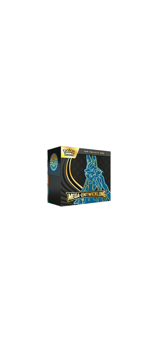 Pokemon TCG - Mega Entwicklung - Top-Trainer-Box - Mega Lucario - Deutsch 2025 - 1