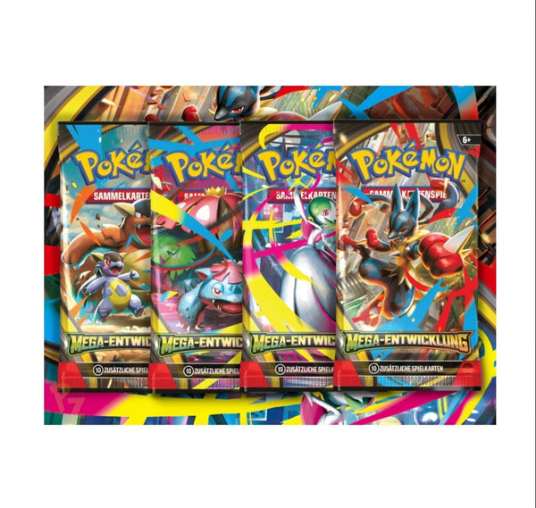 Pokemon TCG - Mega Entwicklung Booster Deutsch - 1