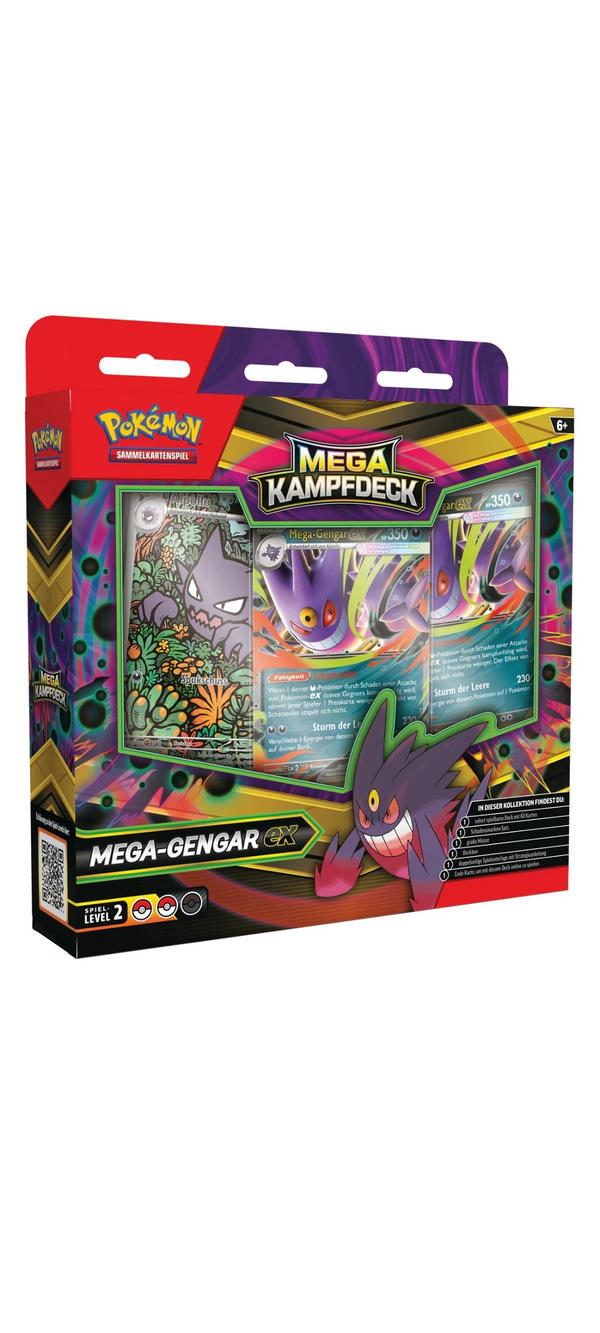 Pokémon TCG - Mega Kampfdeck - Mega-Gengar ex 2025 - 1