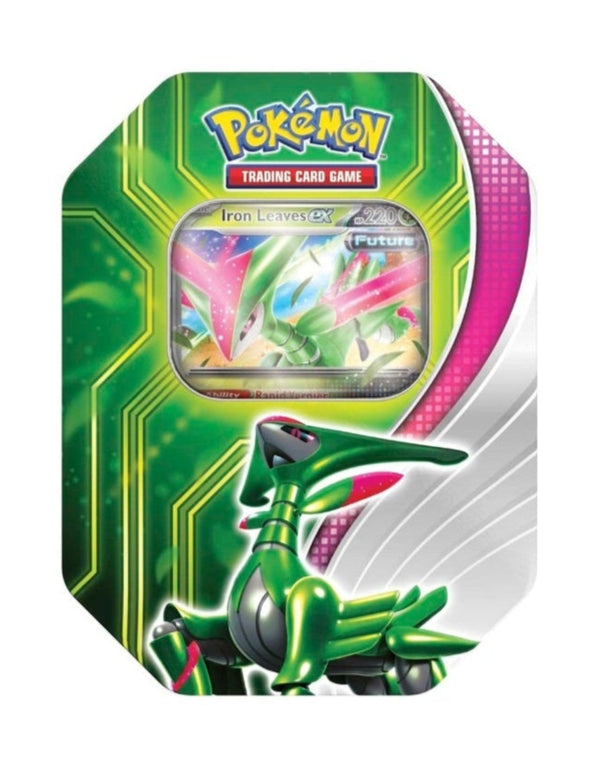 Pokémon TCG - Scarlet & Violet - Paradox Clash Tin - Iron Leaves ex 2024 - 1