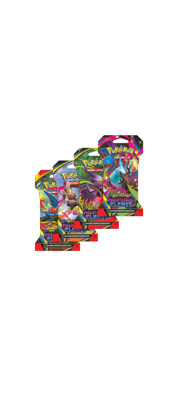 Pokemon TCG - Phantasmal Flames - Sleeved Booster 2025 - 1