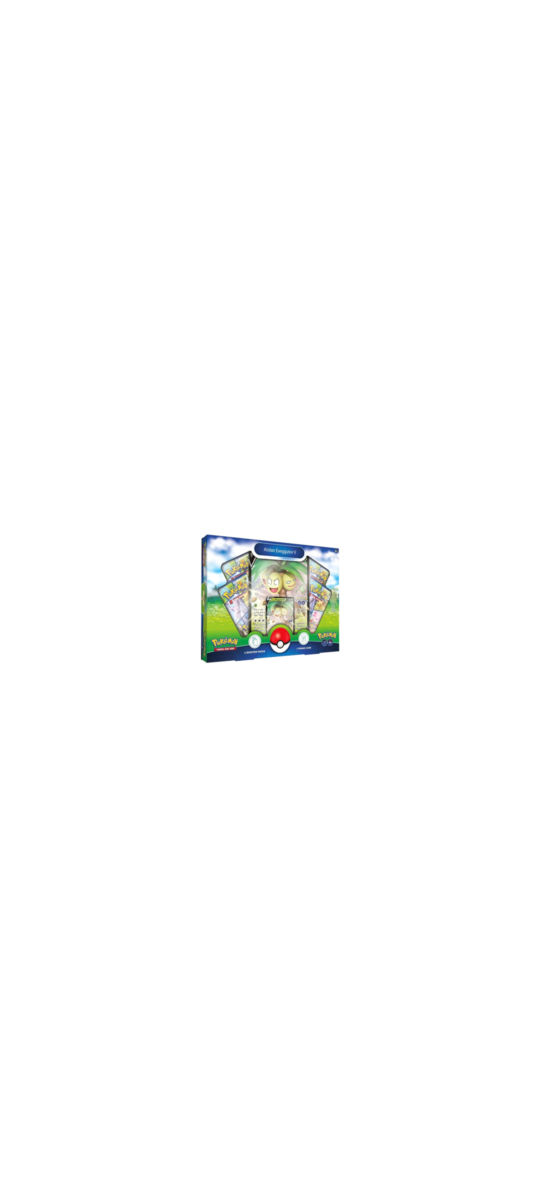 Pokemon TCG - Pokémon GO - Alolan Exeggutor V - Englisch 2022 - 1