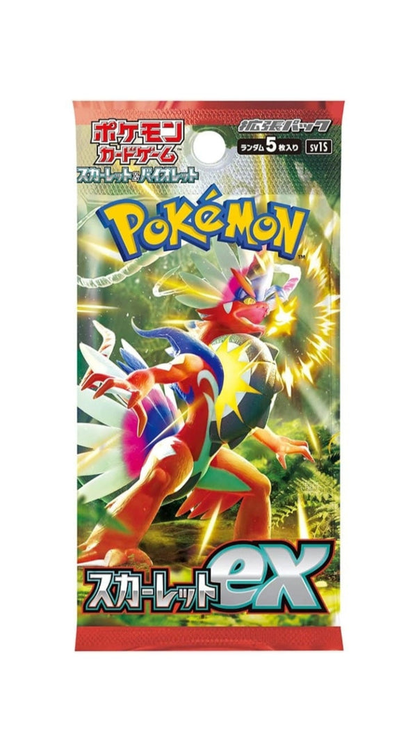 Pokemon TCG - Scarlet Ex Booster (sv1s) Japanisch