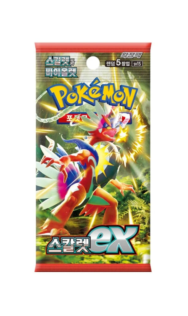 Pokemon TCG - Scarlet EX Booster (sv1S) Koreanisch