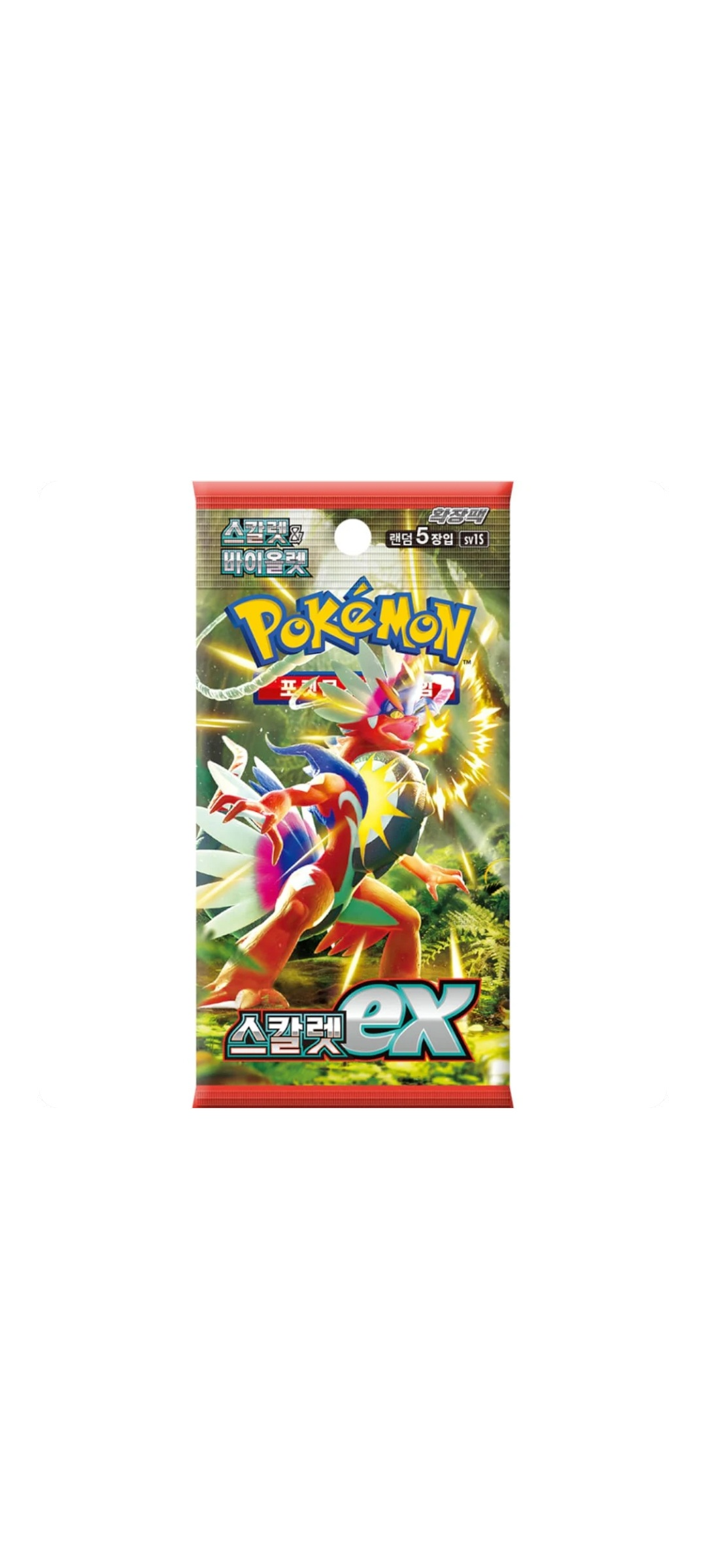 Pokemon TCG - Scarlet EX Booster (sv1S) Koreanisch