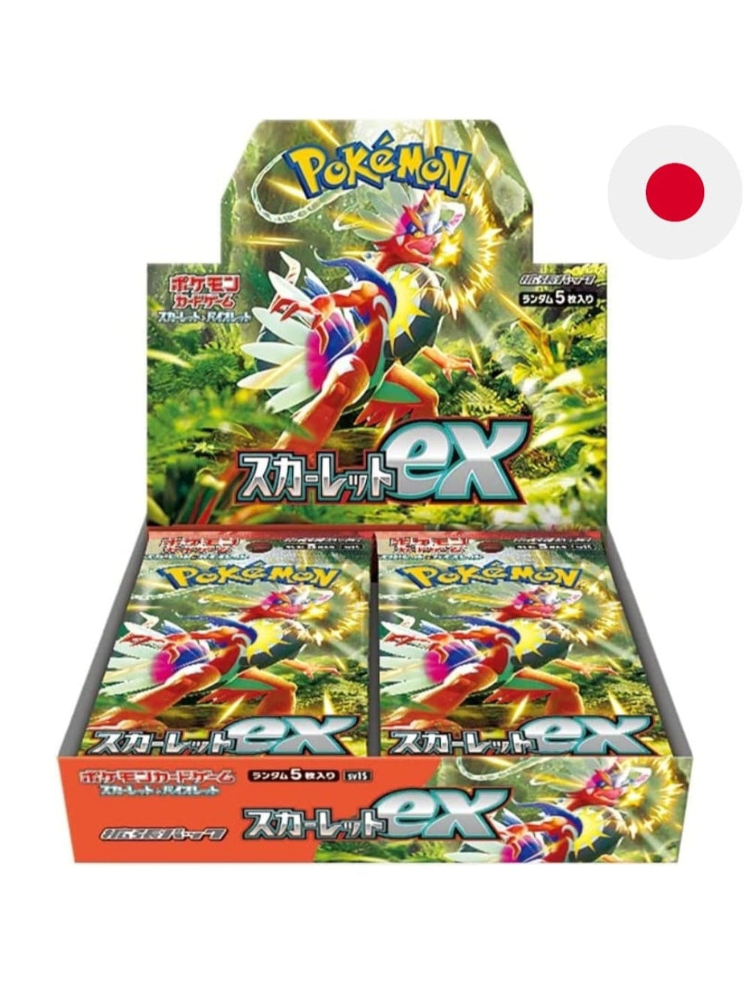 Pokemon TCG - Scarlet Ex Display (sv1s) Japanisch