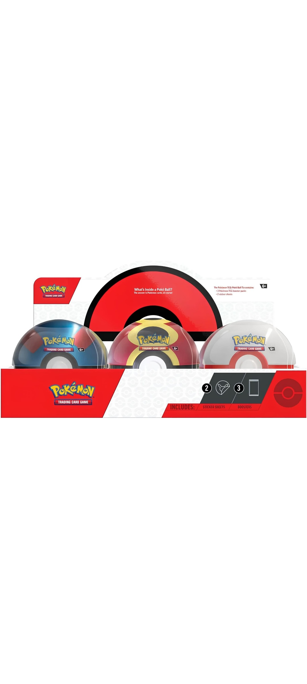 Pokemon TCG - Karmesin & Purpur - Pokeball Tin - Set Deutsch 2025