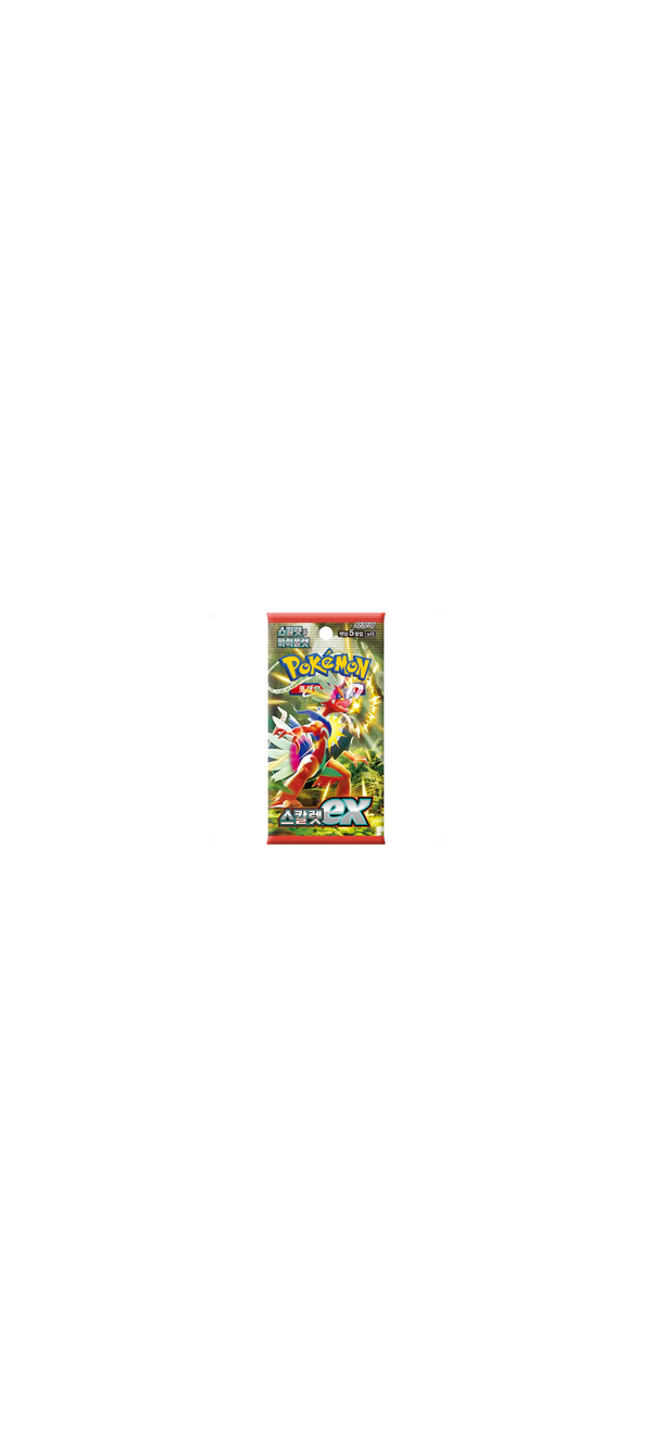 Pokemon TCG - Scarlet & Violet - Scarlet EX - Booster Pack (sv1S) - Koreanisch 2023