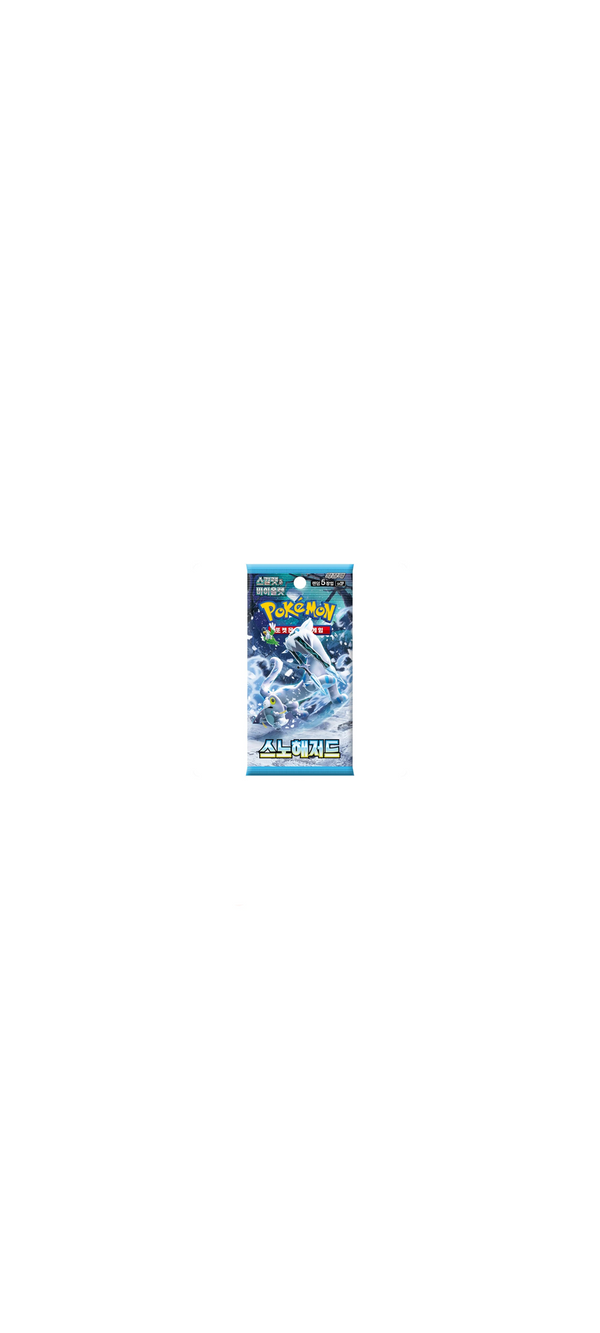 Pokemon TCG - Scarlet & Violet - Snow Hazard - Booster Pack (sv2P) - Koreanisch 2023
