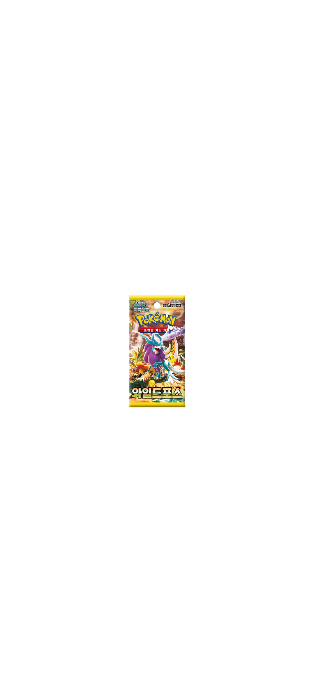Pokemon TCG - Scarlet & Violet - Wild Force - Booster Pack (sv5K) - Koreanisch 2024