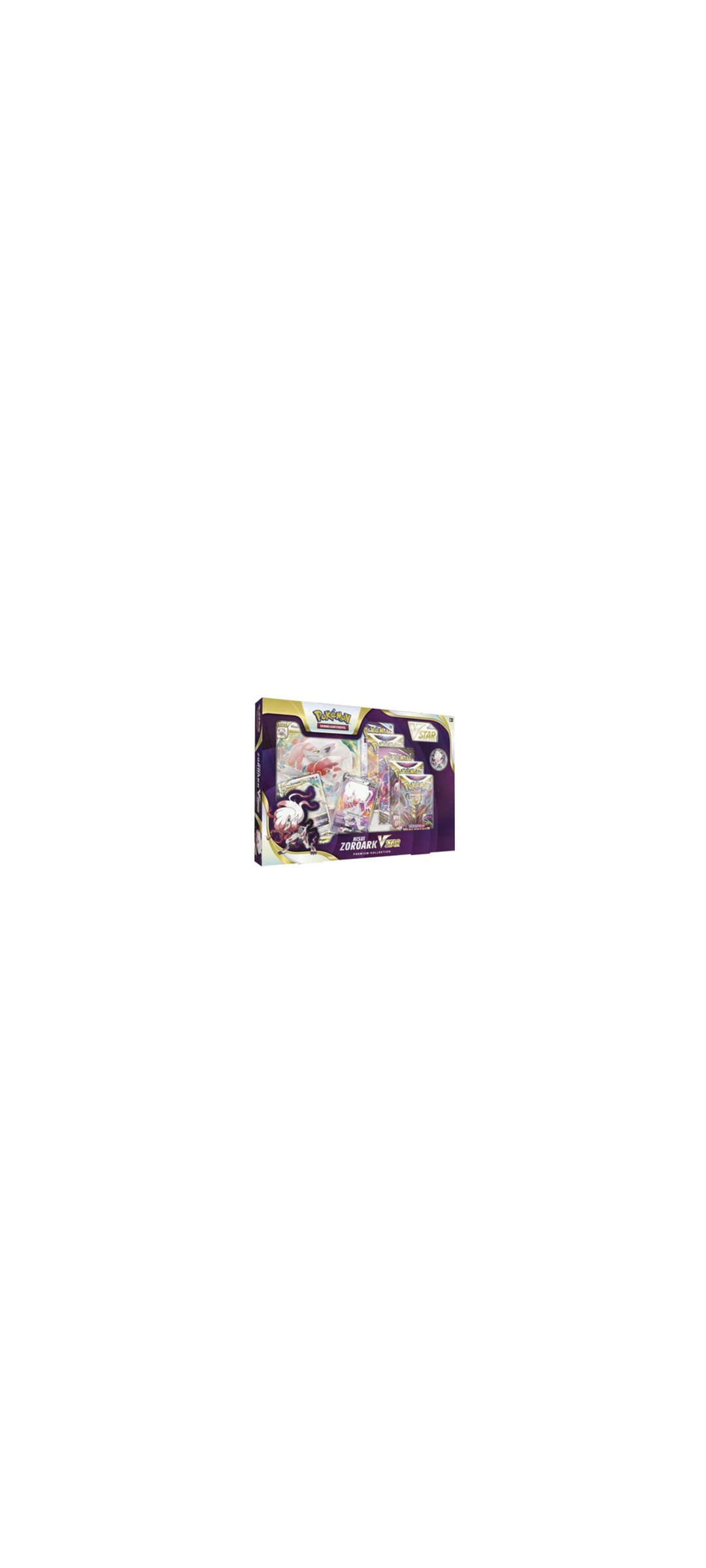 Pokemon TCG - Schwert & Schild - Hisui Zoroark VSTAR - Premium Kollektion - Deutsch 2022 - 1