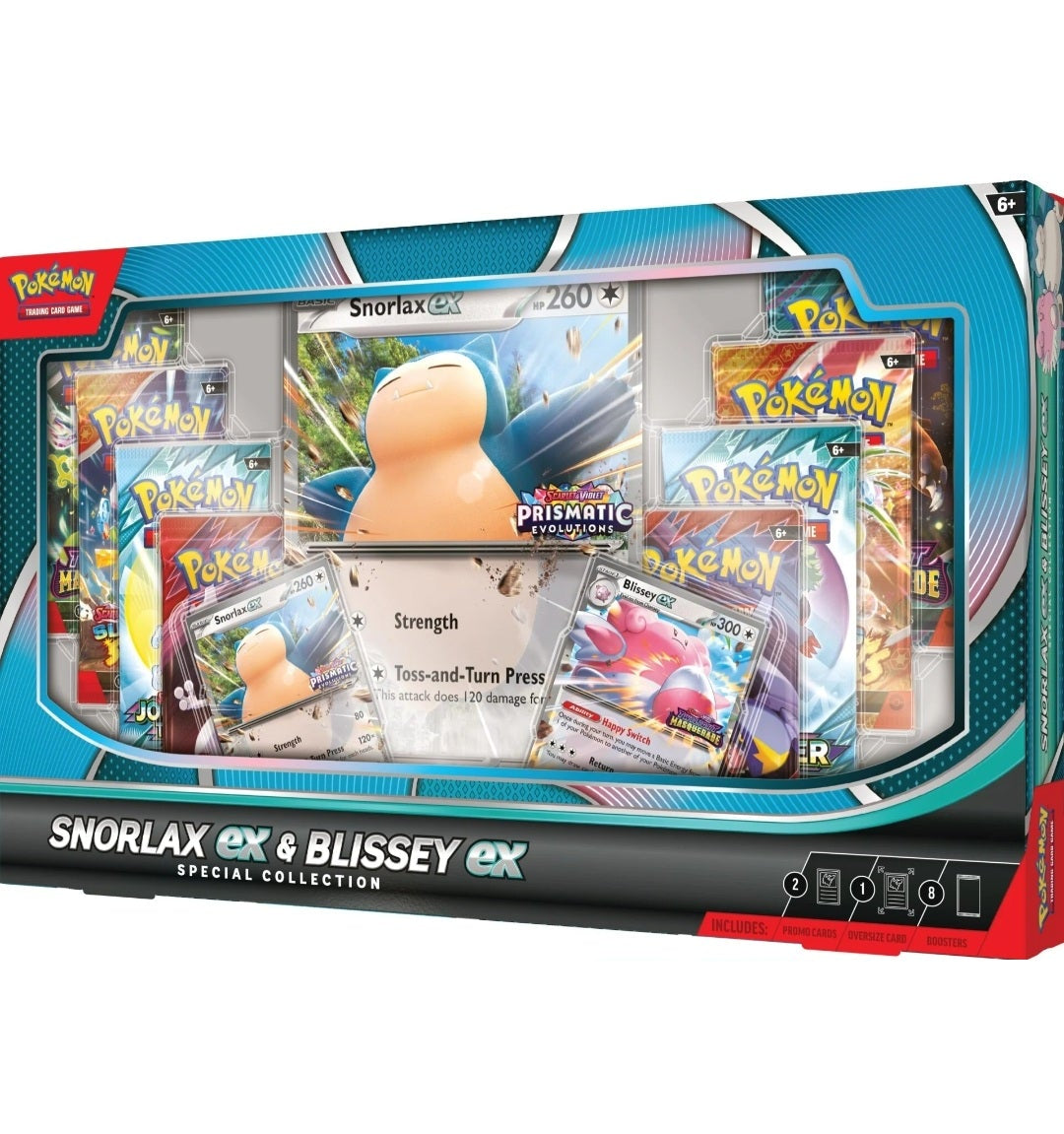 Pokemon TCG - Snorlax-Ex & Blissey-Ex - Special Collection - 1