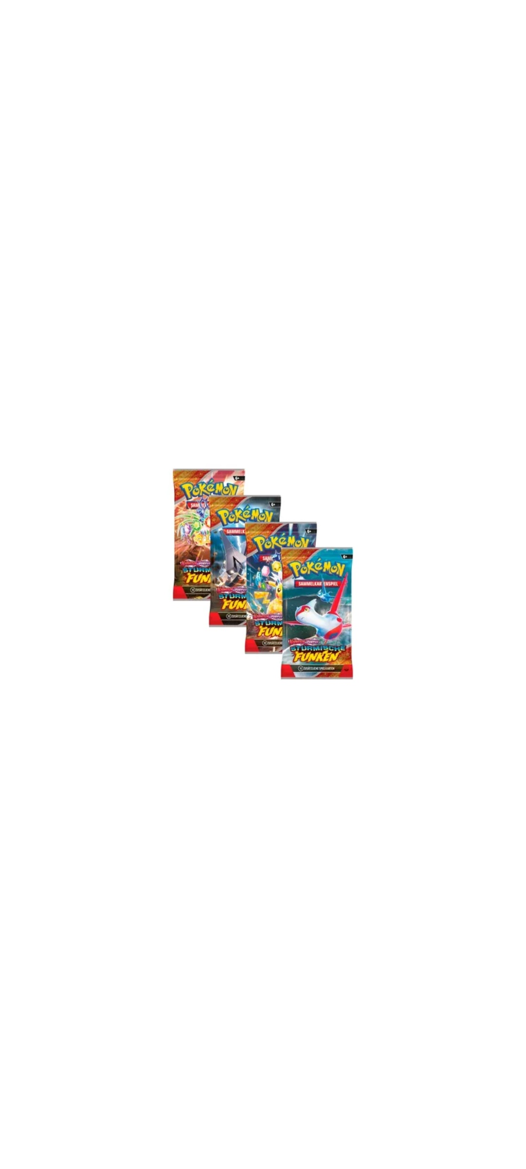 Pokémon TCG - Karmesin & PurPur - Stürmische Funken - Booster Pack 2024 - 1