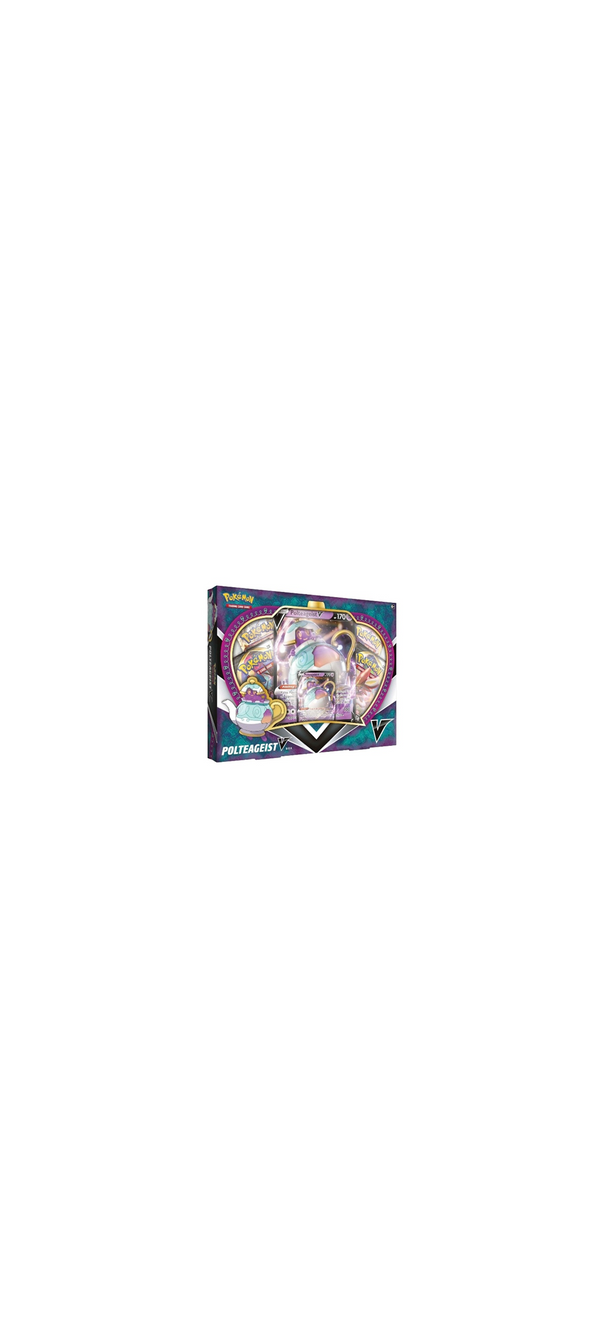 Pokemon TCG - Sword & Shield - Polteageist V-Box - Englisch 2020 - 1