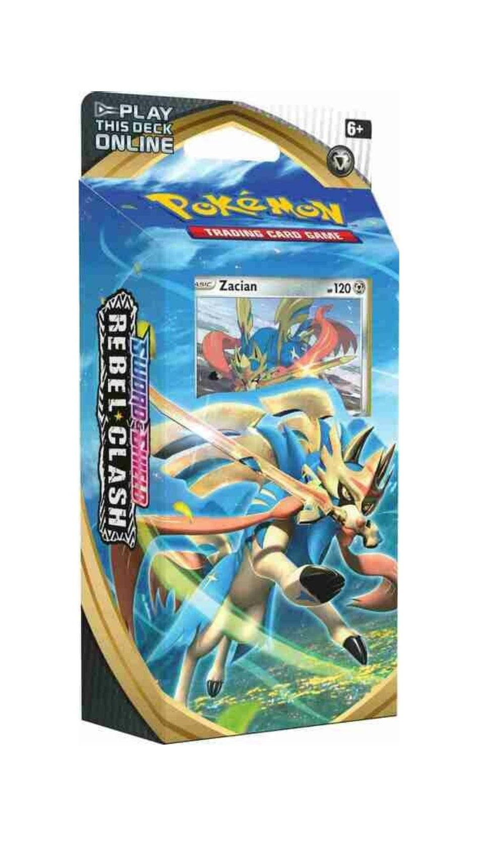 Pokemon TCG - Sword & Shield - Rebel Clash - Zacian - Theme Deck - 1