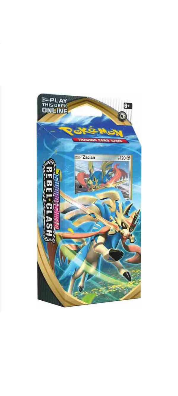 Pokemon TCG - Sword & Shield - Rebel Clash - Zacian - Theme Deck - 1