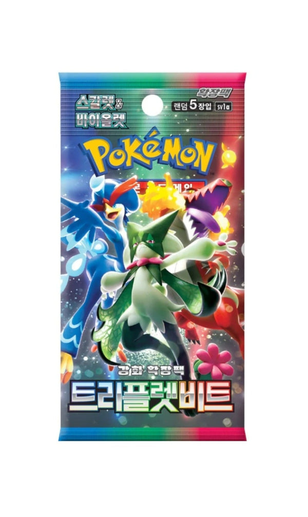Pokemon TCG - Triple Beat Booster (sv1a) Koreanisch
