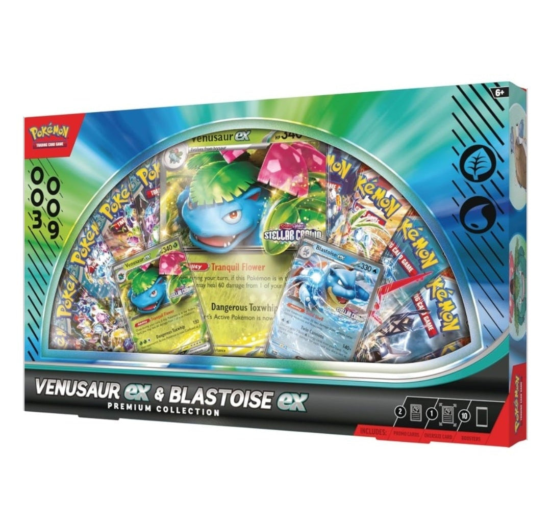 Pokemon TCG - Venusaur ex & Bisaflor ex Premium-Collektion 2025 - 1
