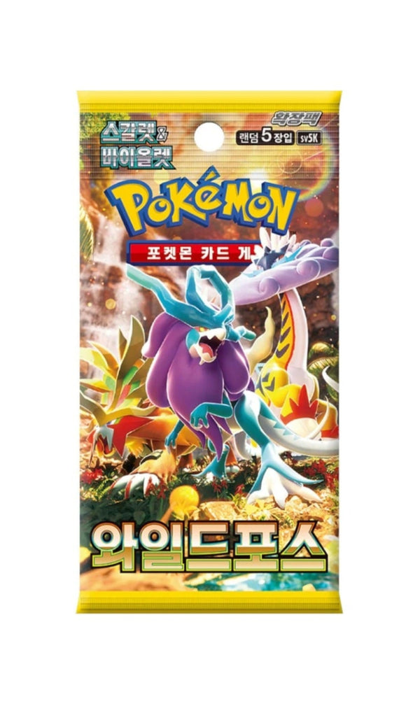 Pokemon TCG - Wild Force Booster (sv5K) Koreanisch