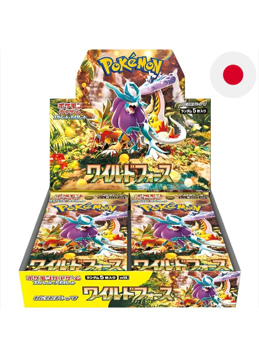 Pokemon TCG - Wild Force Display (sv5k) Japanisch