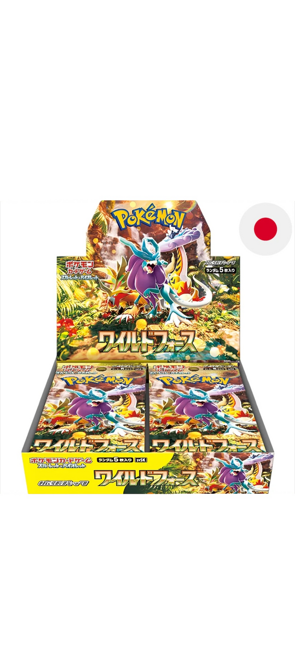 Pokemon TCG - Scarlet & Violet - Wild Force - Display (sv5k) - Japanisch 2024