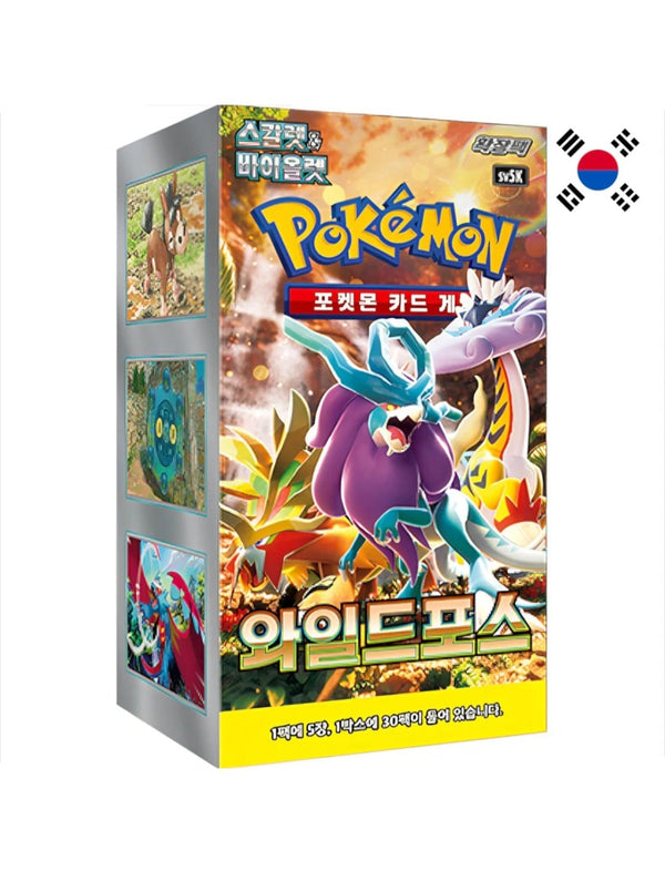 Pokemon TCG - Wild Force Display (sv5K) Koreanisch